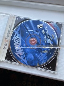 ARMADA SEGA DREAMCAST VIDEO GAME DISC ONLY AUTHENTIC RARE ORIGINAL 1999 METRO3D