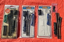 2 Life Like Right Hand Electric Turnout With Control Switch 8605, 8604 NOS READ