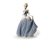 LLADRO NAO, CENERENTOLA, DISNEY, #1681, NUOVO, COME NUOVO E IMBALLATO! SPEDIZIONE USPS GRATUITA