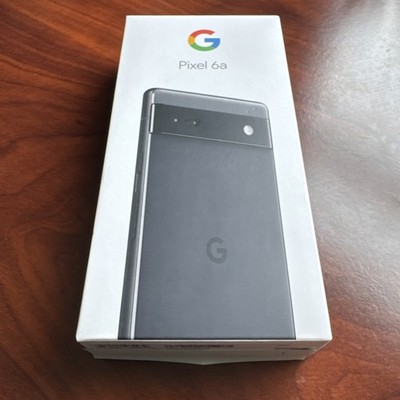 New Google Pixel 6a 5G 128GB Charcoal Black p GA02998-US