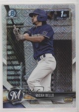 2018 Bowman Draft Chrome Asia Mojo Refractor Micah Bello #BDC-111 4l3