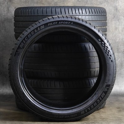 4 x Michelin Pilot Sport 5 255/40 ZR20 101Y XL Sommerreifen 2x3023; 2x3123