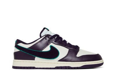 Nike Dunk Low Chenille Swoosh - Grand Purple DQ7683-100 Available Now