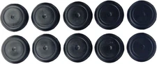 1 1/2" 1.5 inch Black Rubber Plugs for Flush Mount Body and Sheet Metal 