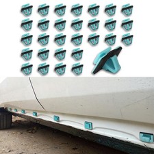 30PCS Rocker Panel Fender Flare Exterior Moulding Clip with Sealer 30PCS