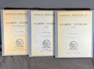 Ugaritic Textbook: Grammar, Texts in Transliteration, Cuneiform Selections, Glos