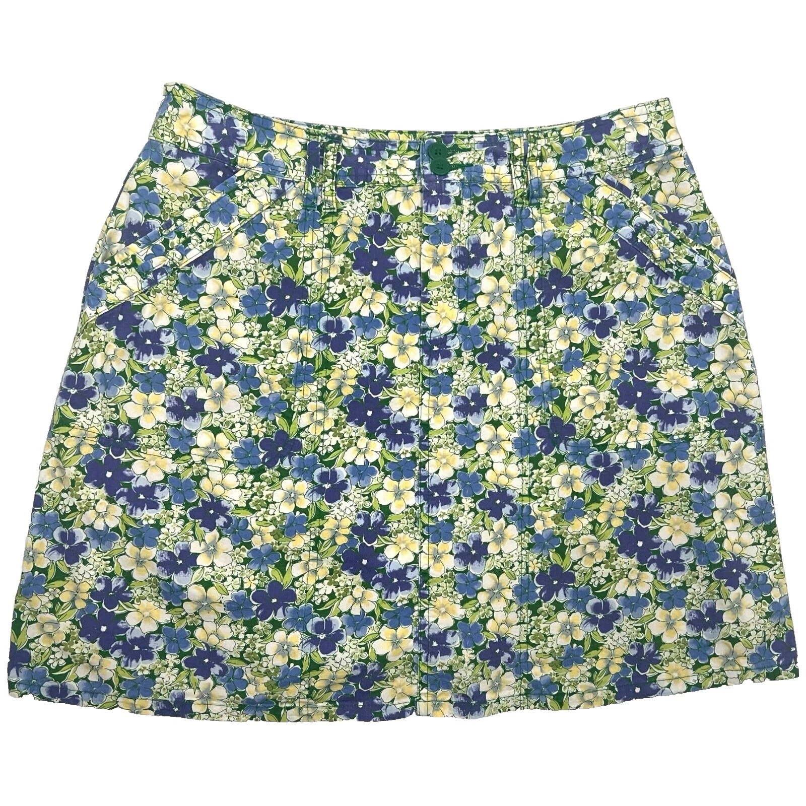 Pantalones cortos Floral De Algodón White Stag para Mujeres