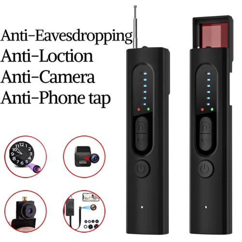 Hidden Camera Detector Anti Spy Bug GPS Tracker Finder Scanner Device Hotel Car - Foto 5 di 16