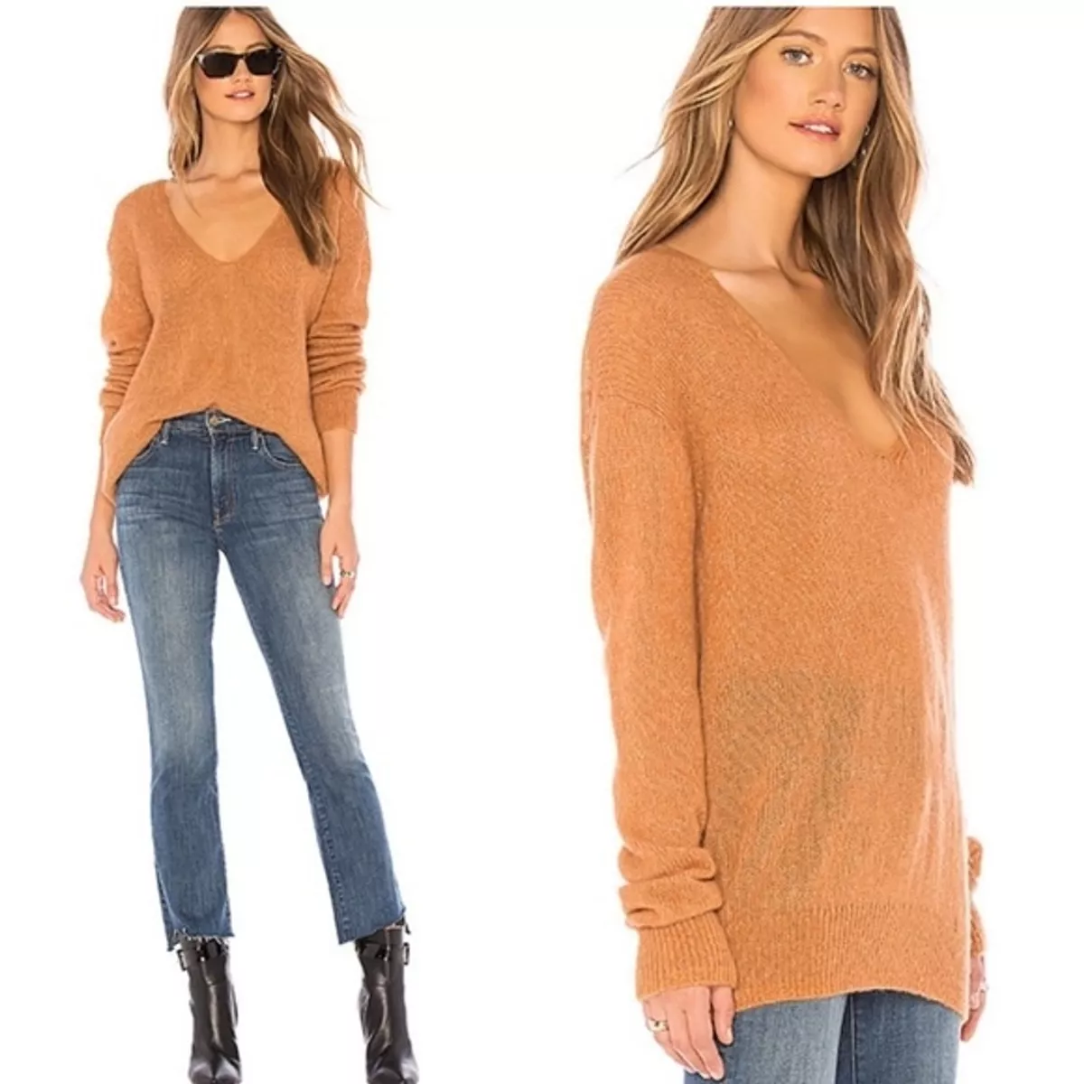Free People Revolve Gossamer alpaca wool blend oversized sweater