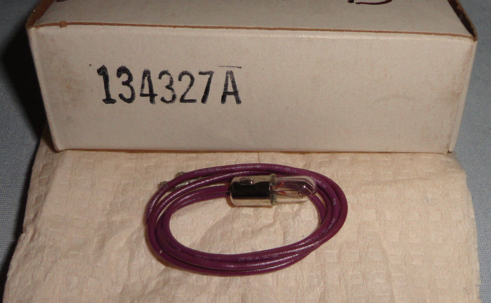 Honeywell 134327A Indicator Pilot Light 2-Wire Lamp for Dialatrol Controller NEW