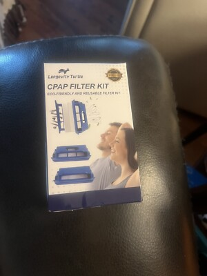 #ad CPAP 4 packPollen Filter Kit By Longevity Turtle Eco Friendly And Reusable NEW. $10.00