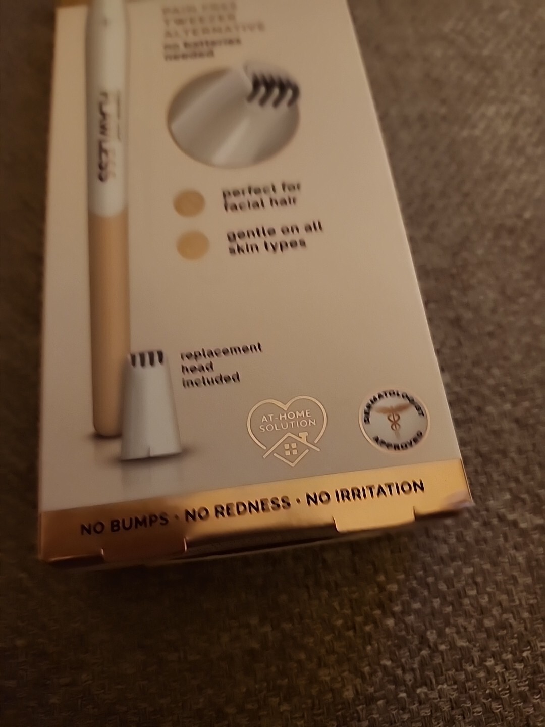 Finishing Touch Flawless Stray Facial Hair Remover New Tweezer Alternative 