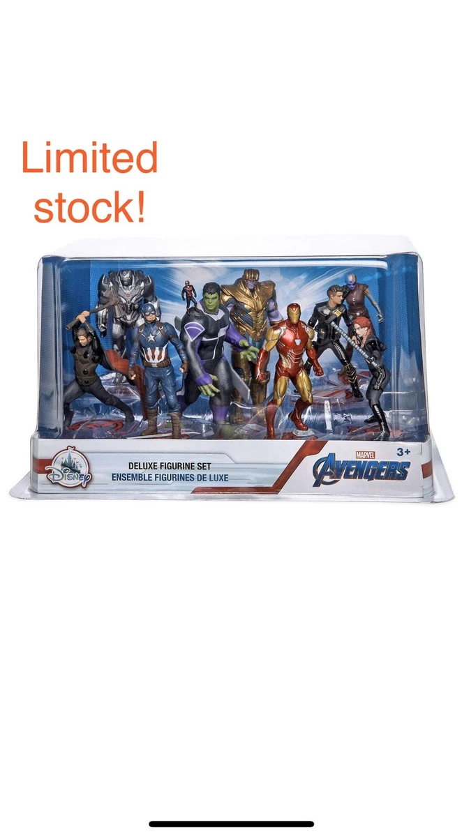 Disney store avengers endgame deluxe best sale figurine playset