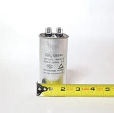 30 uF 440VAC CBB65 capacitor 50/60 Hz Motor Run Aluminum Casing