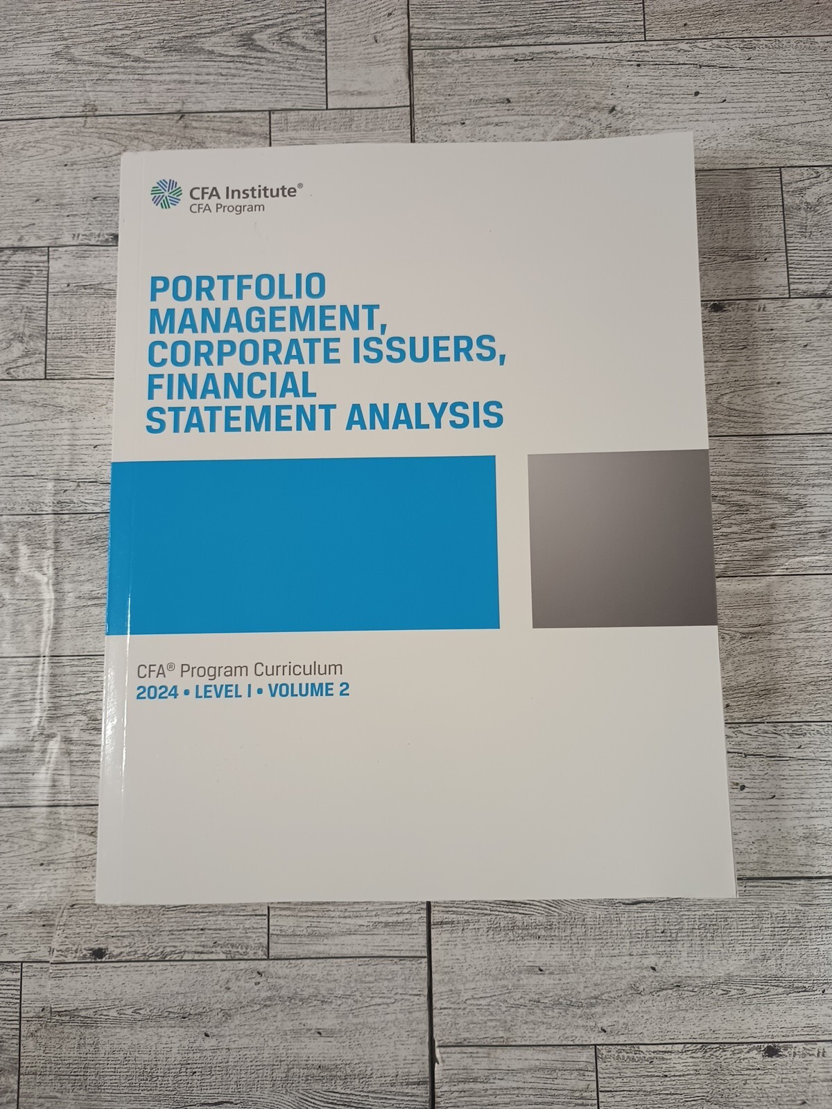2024 CFA Program Curriculum Level I Volume 2: Portfolio Management, Corporate...-image