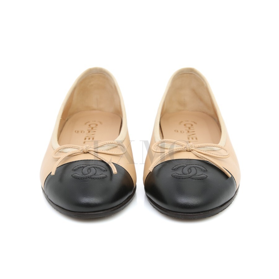 Chanel Classic Cambon Ballerina Shoes Flat Shoes G02819 | eBay