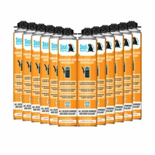 Seal Spray Window & Door No Warp One Component Polyurethane Gun Foam Sealant-1cs