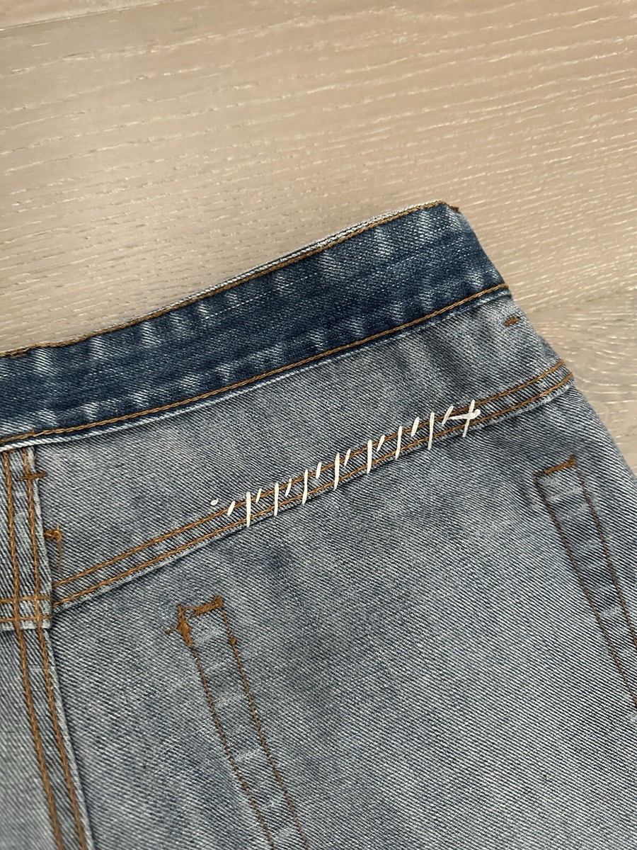 Mastermind Japan Mindblow Jeans Size 30x31 Blue Distressed Mastermind Japan Mindblow Jeans Size 30x31 Blue Distressed