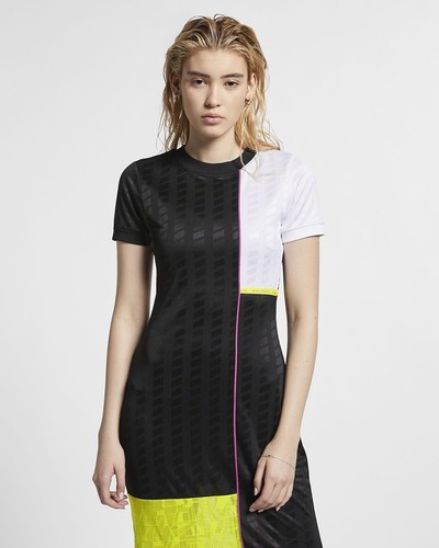 Nike Multicolour NSW Dress Size Small Black White Volt Pink - Picture 11 of 12
