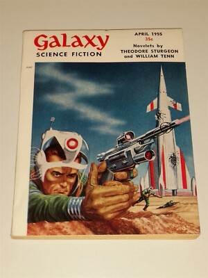 GALAXY SCIENCE MAGAZINE APRIL 1955 SCI-FI PULP