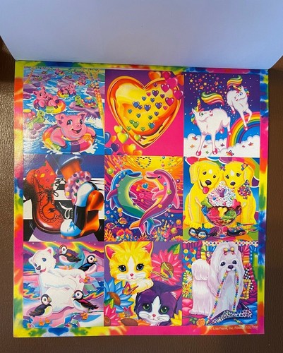 RARE Collectible Lisa Frank Limited Edition Stickers From The Archives Book - Picture 10 of 12