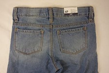 OshKosh B'gosh Jeans Boot Cut Girl's 4P Light Wash E-Z Adjust Waist NWT 34