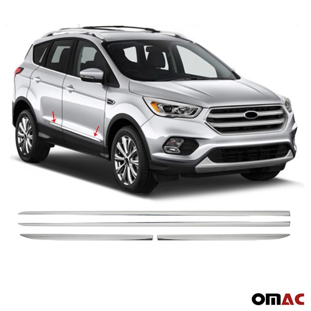 For Ford Escape 20132019 Chrome Side Body Molding Door Streamer