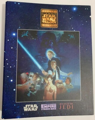Netherlands Smiths Star Wars Trilogy Movie Shots (1997) 50 Cels + Binder RARE