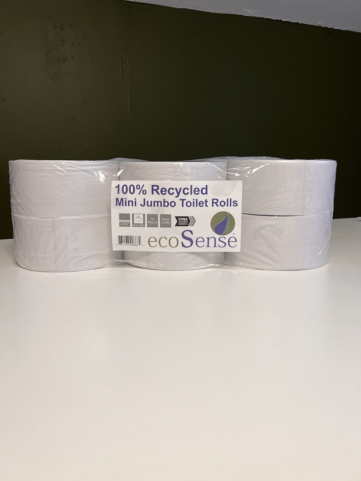 Carta Igienica Industriale Jumbo Mini 200mt - 12pz