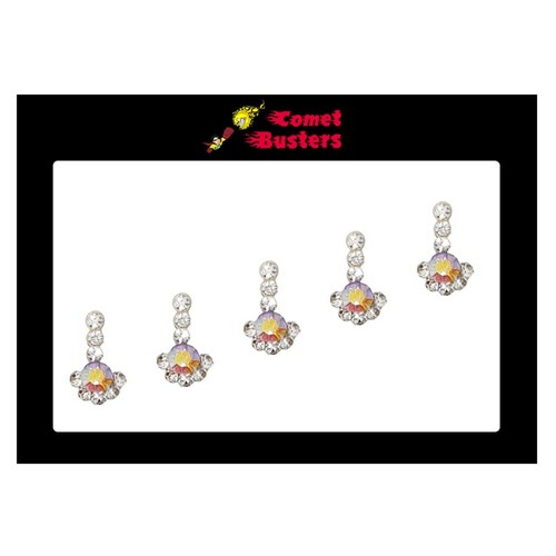 Indian Traditonal Fancy Silver Stone Forehead Bindi For Womens & Girls l525