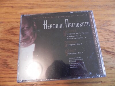 BEETHOVEN - Hermann Abendroth: Unissued Broadcast Performances 1939-1950 - 4 CD