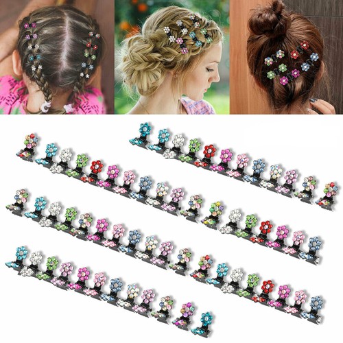 12 pièces mini pinces à cheveux barrettes à griffes accessoires assortiment épingles à cheveux femmes filles ~ - Photo 1 sur 38