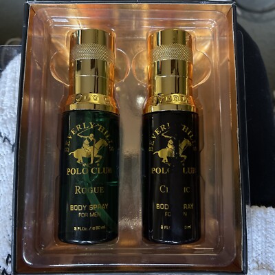 Beverly Hills Polo Club Body Spray Collection Piece Set Classic
