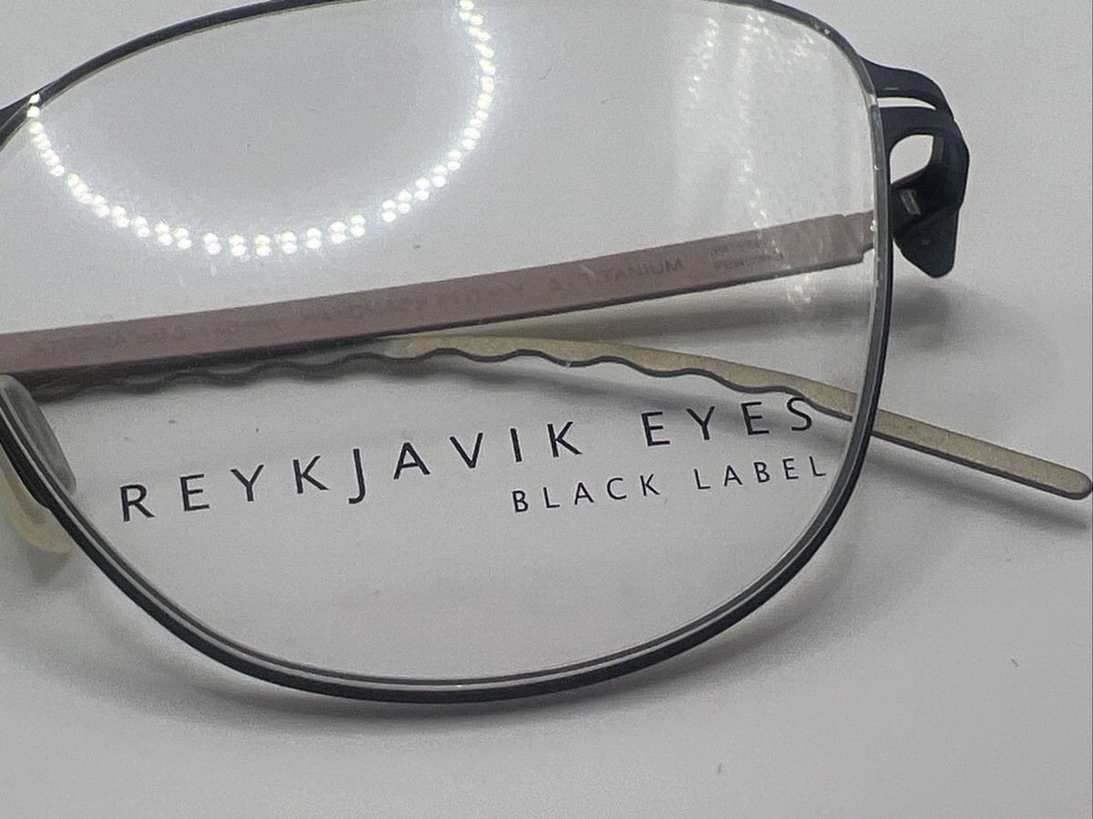 REYKJAVIK EYES BLACK LABEL ATHENA 003663 140 51/16 Titanium