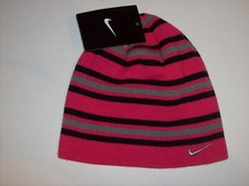Nike Hat Girls Cold Weather Spark Swoosh 7-16 New