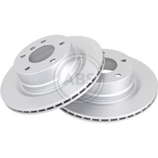 A.B.S. 2x Bremsscheibe hinten 300 belüftet für BMW 1er Cabriolet E88 E82