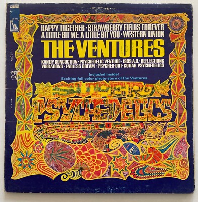 The Ventures Super Psychedelics  Vinyl LP Gatefold Liberty  1967