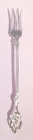 Wallace Floral Figural Sterling Pickle Fork- 5 3/4"