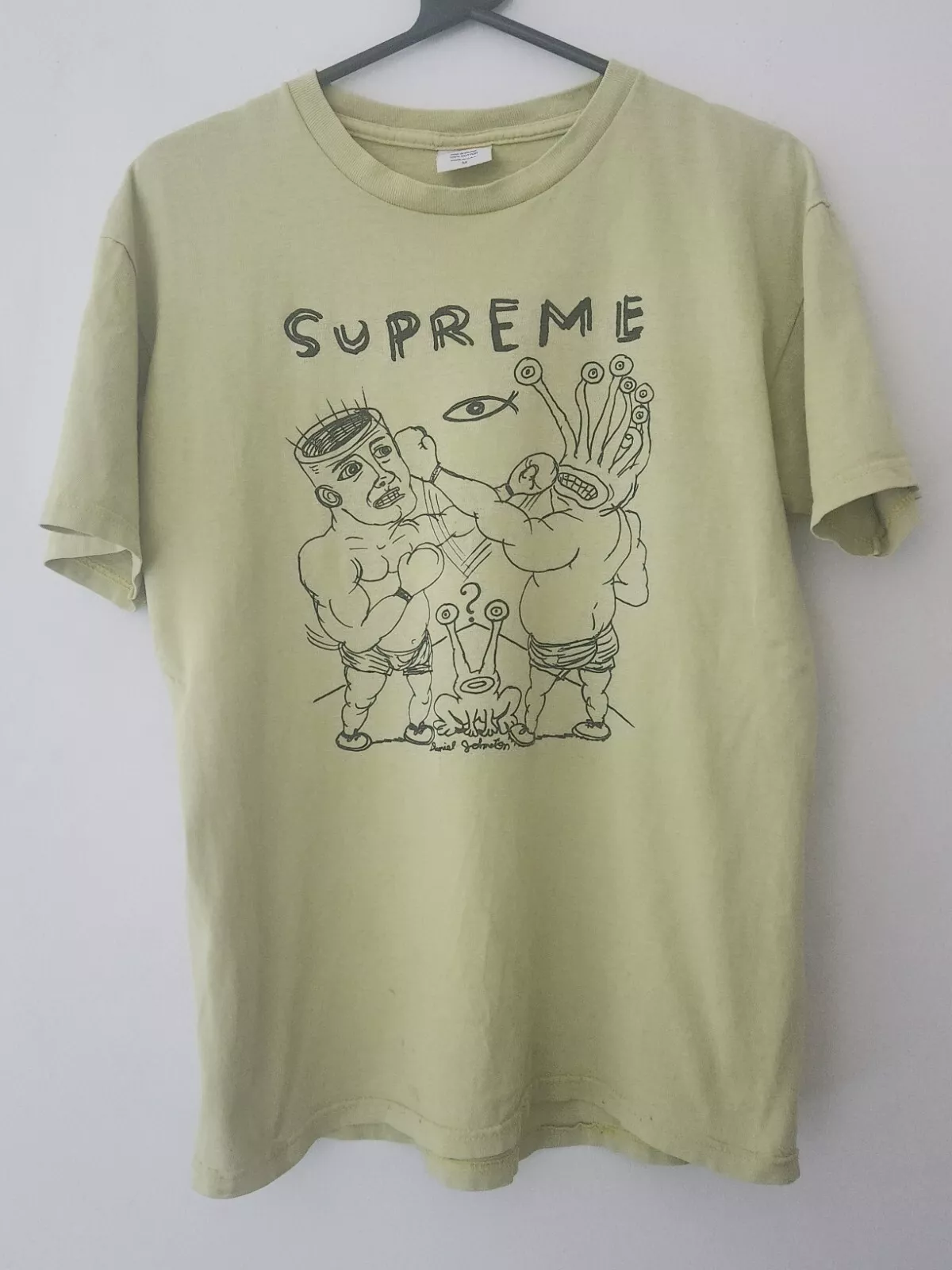 SS12 Supreme Daniel Johnston Eternal Fight T Shirt M T Shirt Vintage 2012