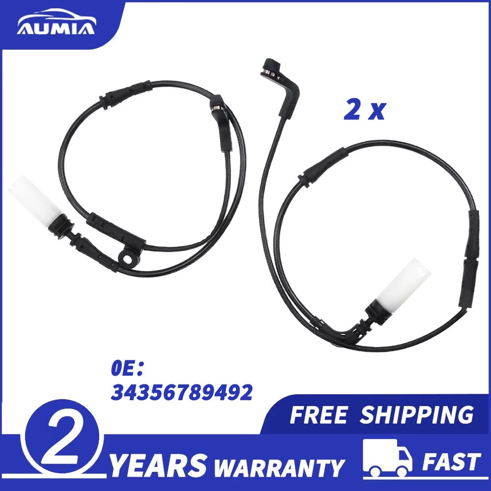 Brake Pad Wear Sensor Front Rear 34356789492/93 For BMW 528i 535i 550i 650i M5 Foto 4 de 4