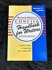 Merriam-Webster's Concise Handbook for Writers - Revised & Updated 1998