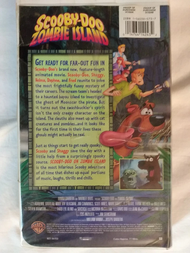 10 VHS Scooby Doo Zombie Island Alien Invaders Monsters Unleashed Capers Mysteri - Image 3 of 4