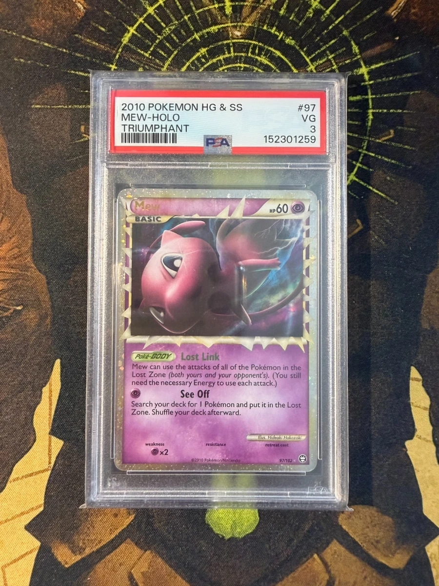 Mew Pokémon TCG Professional Sports Authenticator (PSA) Individual