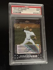 2007 Topps Chrome - #349 Ubaldo Jimenez (AU)