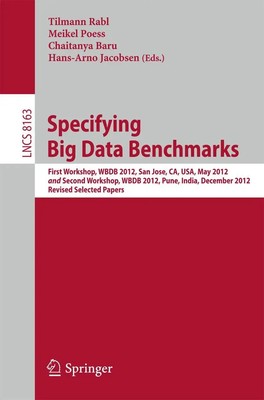 Tilmann Rabl (u. a.) | Specifying Big Data Benchmarks | Taschenbuch | Englisch