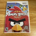Angry Birds Trilogy Nintendo Wii Complete CIB Tested & Working