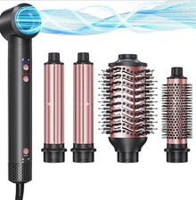 5-in-1 Hot Air Styler Wrap, High-Speed Hair Dryer Brush Blow Dryer 2 Auto Wrap