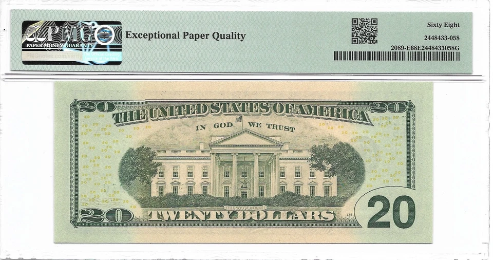 2004 $20 RICHMOND FRN. PMG SUPERB GEM Uncirculated 68 EPQ Banknote. - Image 3 of 3