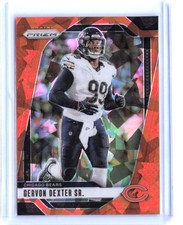 Gervon Dexter Sr. 2024 Panini Prizm #54  Orange Creacked Ice Chicago Bears