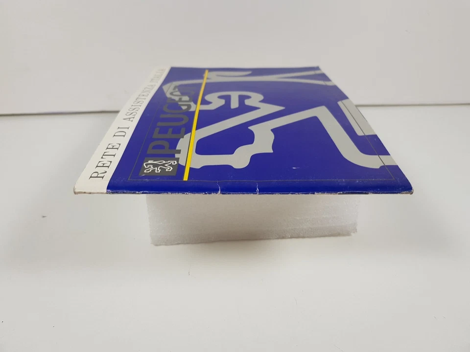 Manuale libretto uso e manutenzione Peugeot rete di assistenza Italia originale. - Immagine 3 di 4